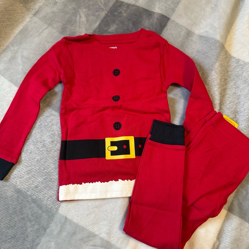 Carter's Festive Red Santa Costume Set
